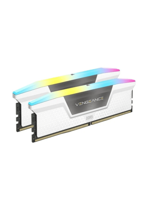 Corsair 32GB (2x16) Vengeance RGB 6000MHz DDR5 White - Image 2