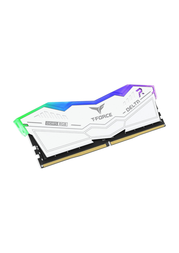 Team T-Force DELTA 32 GB (2x16) 7800MHz DDR5 RGB White - Image 3