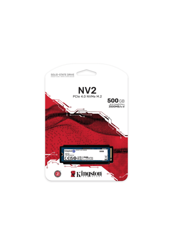 ‎Kingston NV2 PCIe 4.0 NVMe M.2 500GB SSD