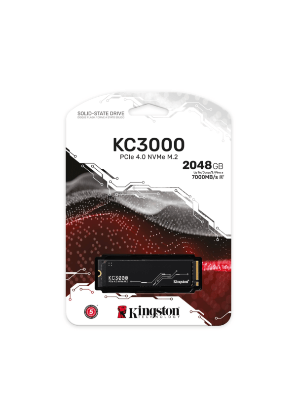 Kingston KC3000 PCIe 4.0 NVMe M.2 2048GB SSD