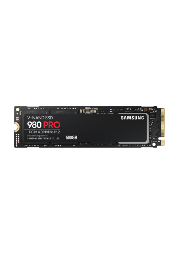 SAMSUNG 980 PRO PCIe 4.0 NVMe M.2 500GB SSD