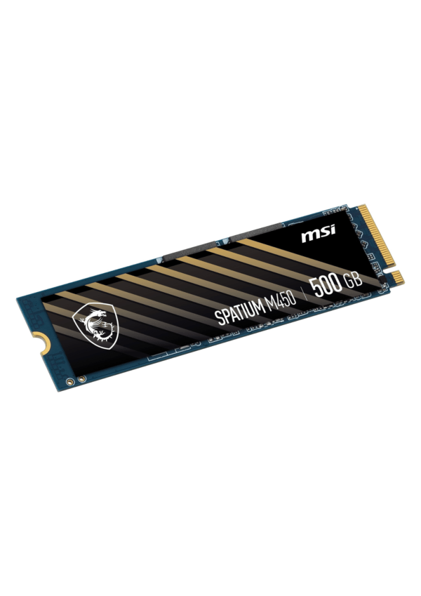 MSI Spatium M450 PCI-e 4.0 M.2 500GB SSD - Image 2