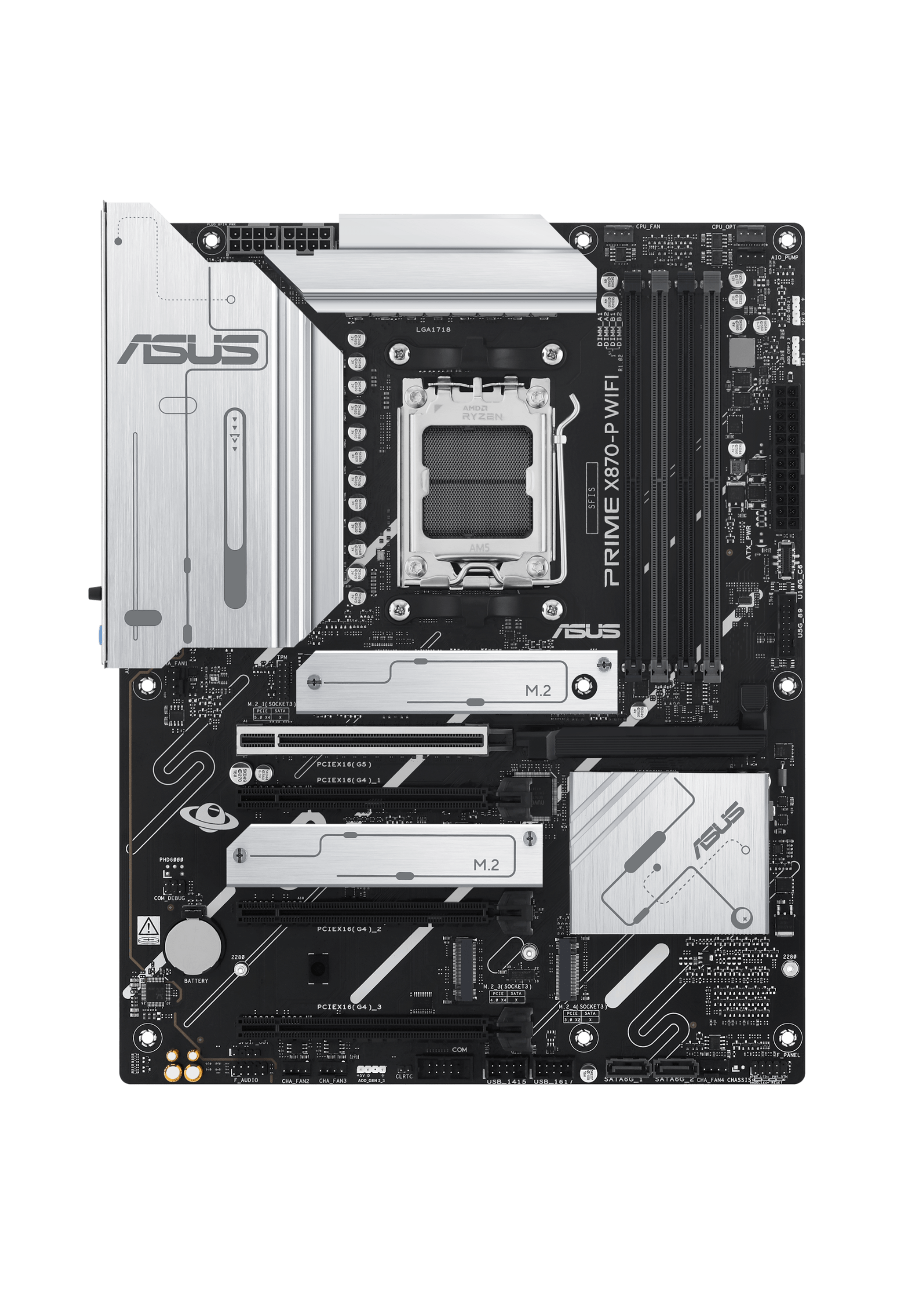 Asus Prime X870-P Wi-Fi AMD AM5 DDR5 ATX Motherboard