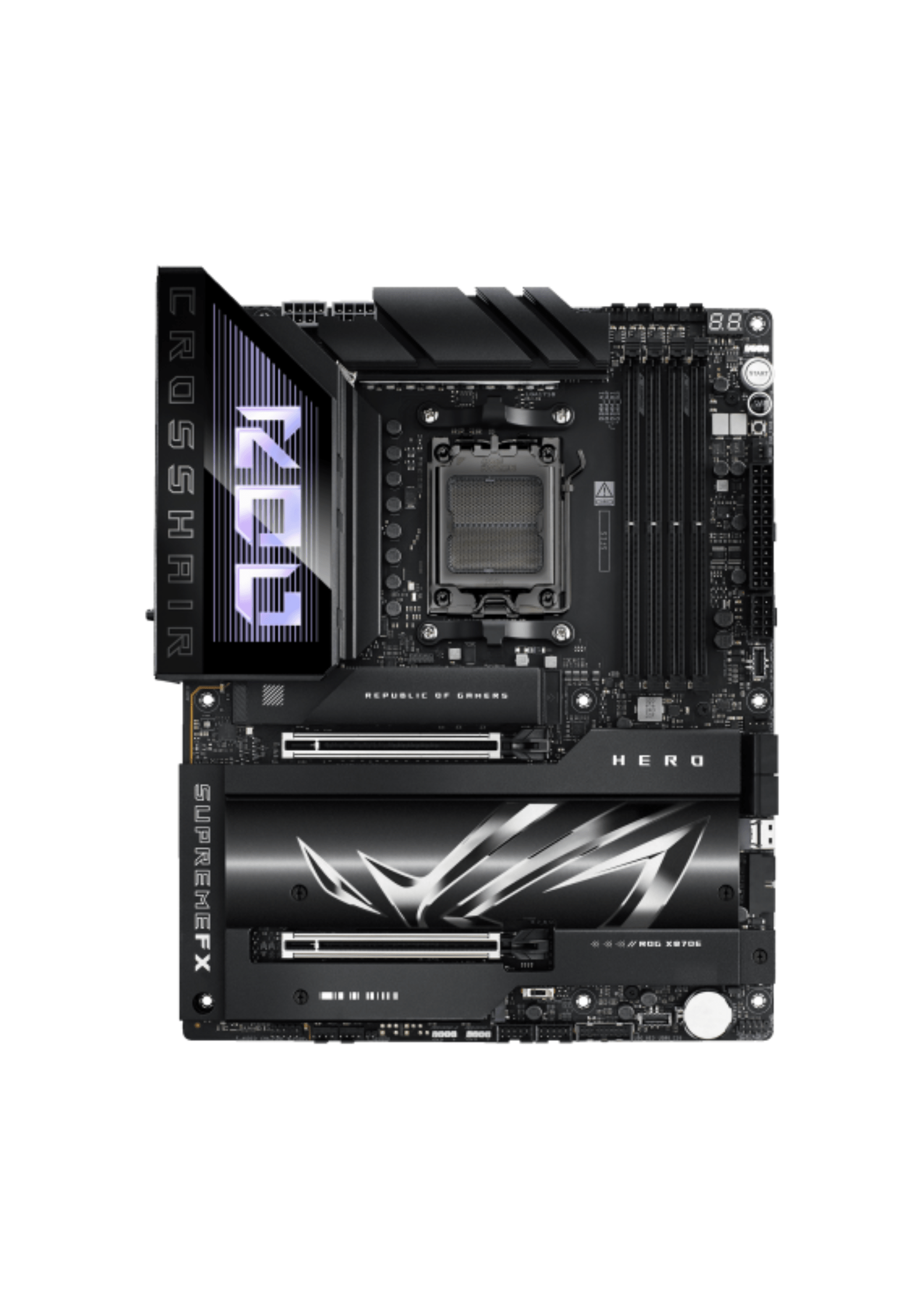 Asus ROG Crosshair X870E Hero AMD AM5 DDR5 ATX Motherboard