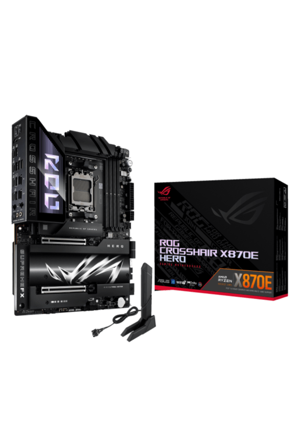 Asus ROG Crosshair X870E Hero AMD AM5 DDR5 ATX Motherboard