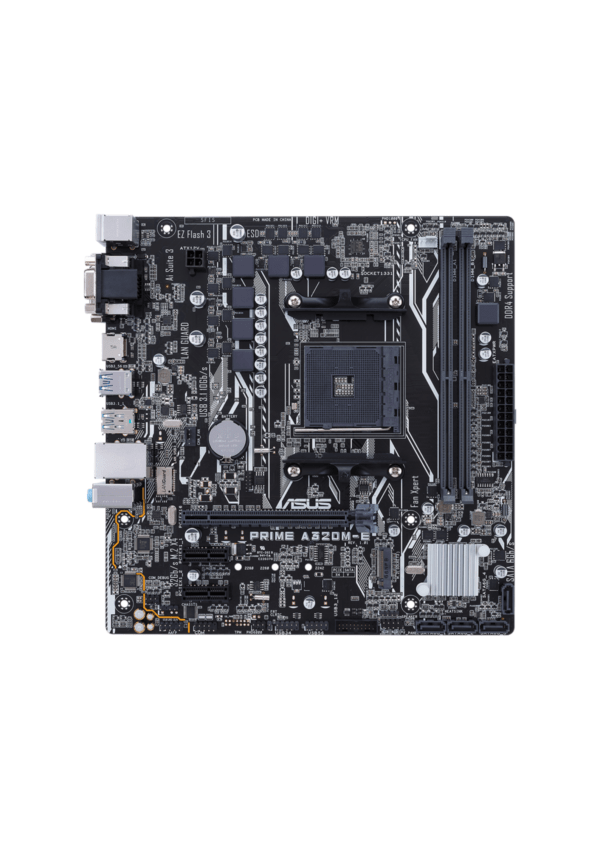 Asus Prime A320M-E AMD AM4 DDR4 Micro ATX - Image 2