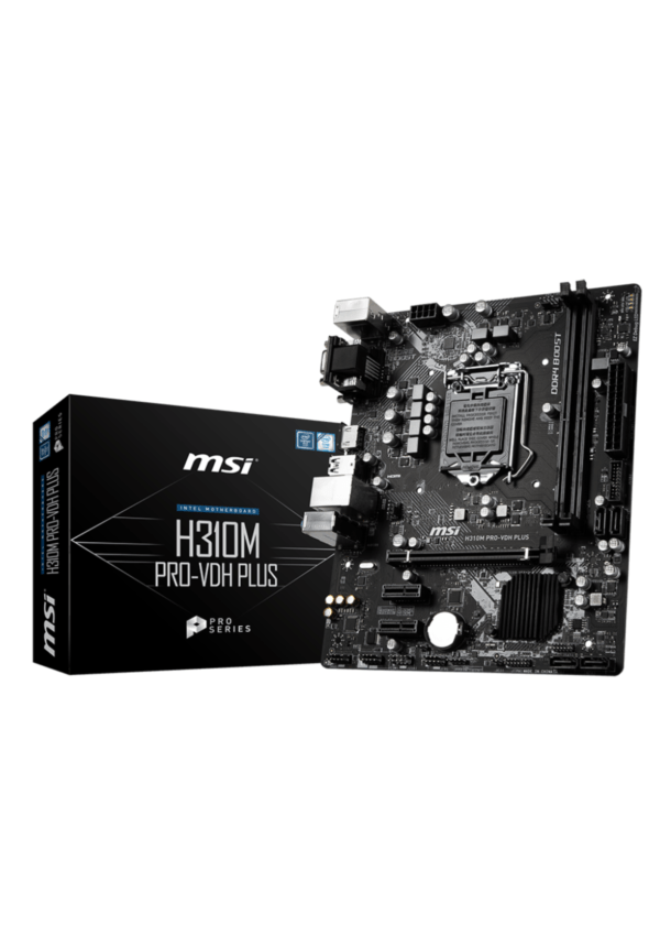 MSI H310M PRO-VDH Plus Intel LGA1151 DDR4 Micro ATX