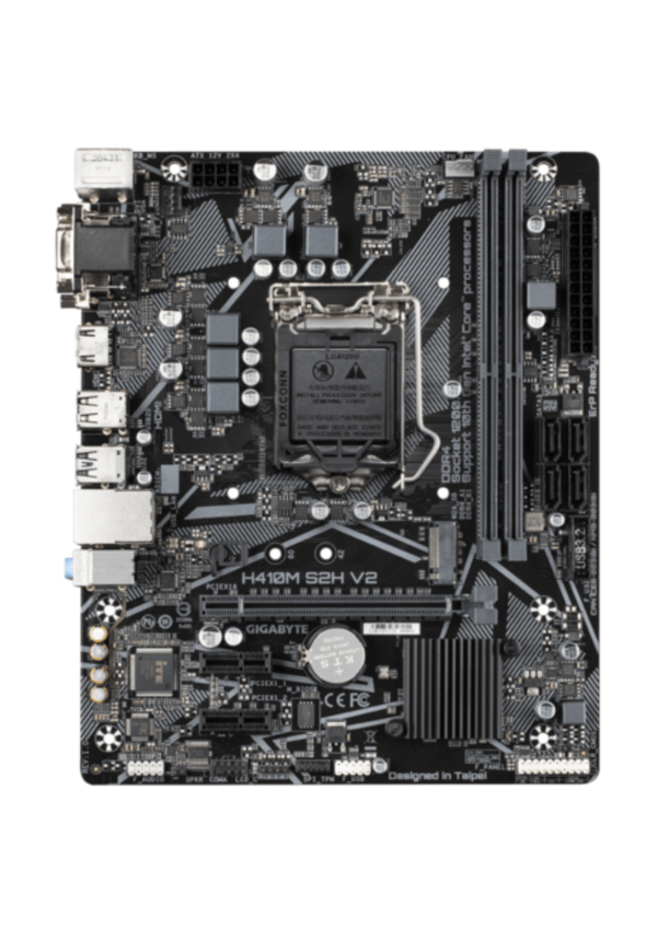 Gigabyte H410M-S2H-V2 Intel LGA1200 DDR4 ATX Motherboard - Image 2