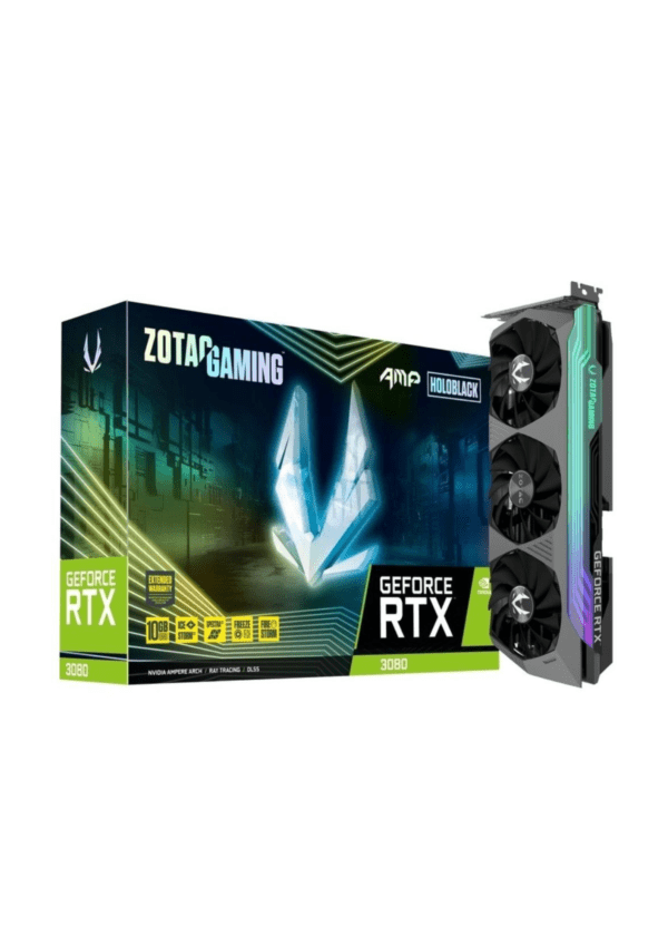 (USED) <br> Zotac AMP Holo Black RTX 3080 10 GB
