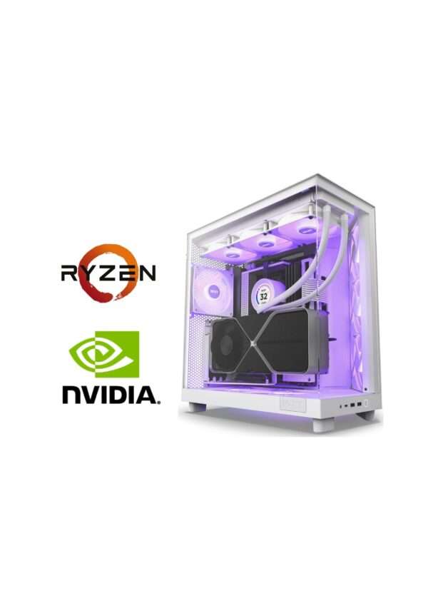 AMD Ryzen 9 7950X3D // RTX 4090 24GB // 32GB RAM DDR5 - Extreme White Build