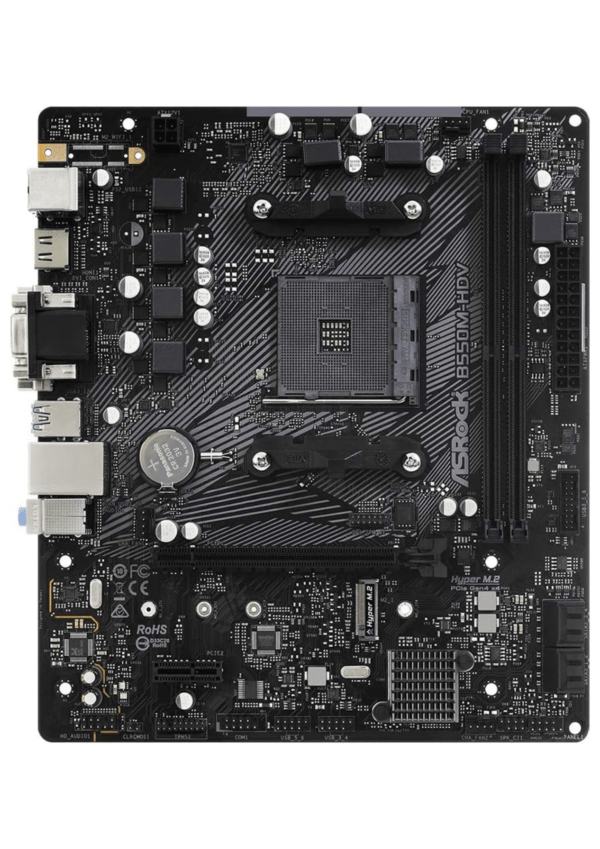 Asrock B550M-HDV AMD AM4 DDR4 Micro ATX - Image 2