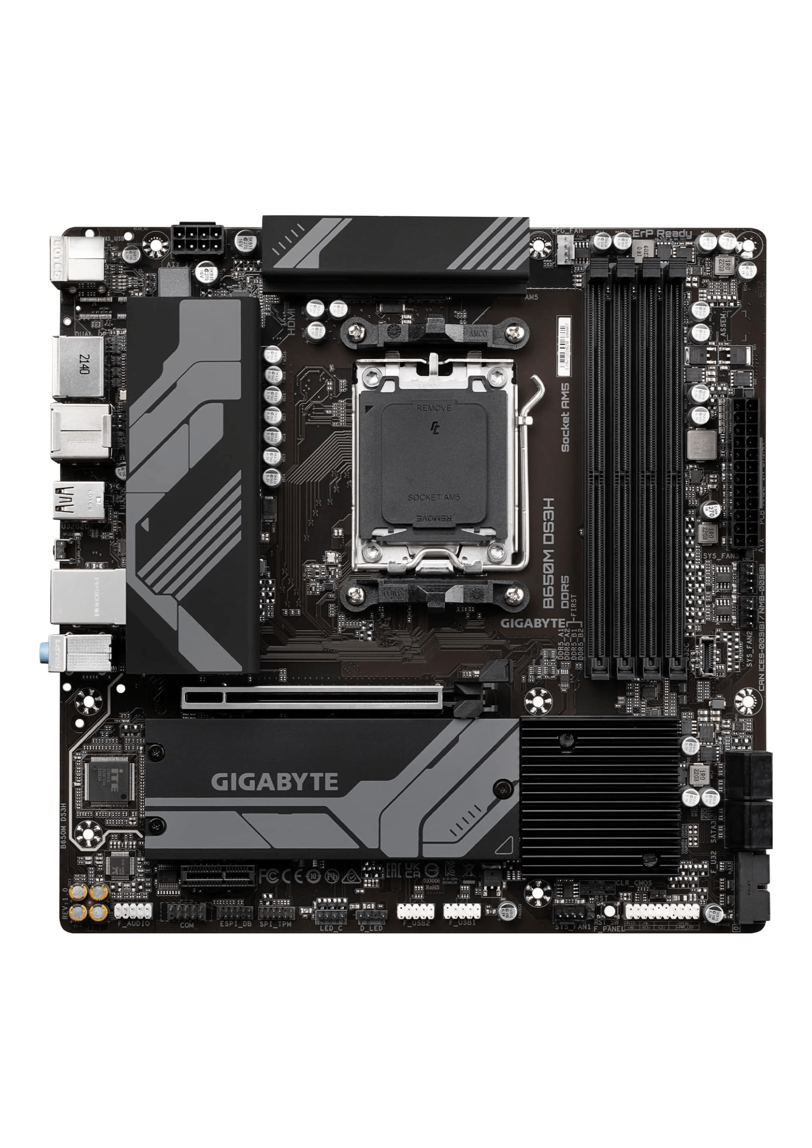 Gigabyte B650M DS3H AMD AM5 DDR5 Micro ATX