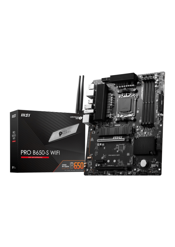 MSI Pro B650-S Wi-Fi AMD AM5 DDR5 ATX