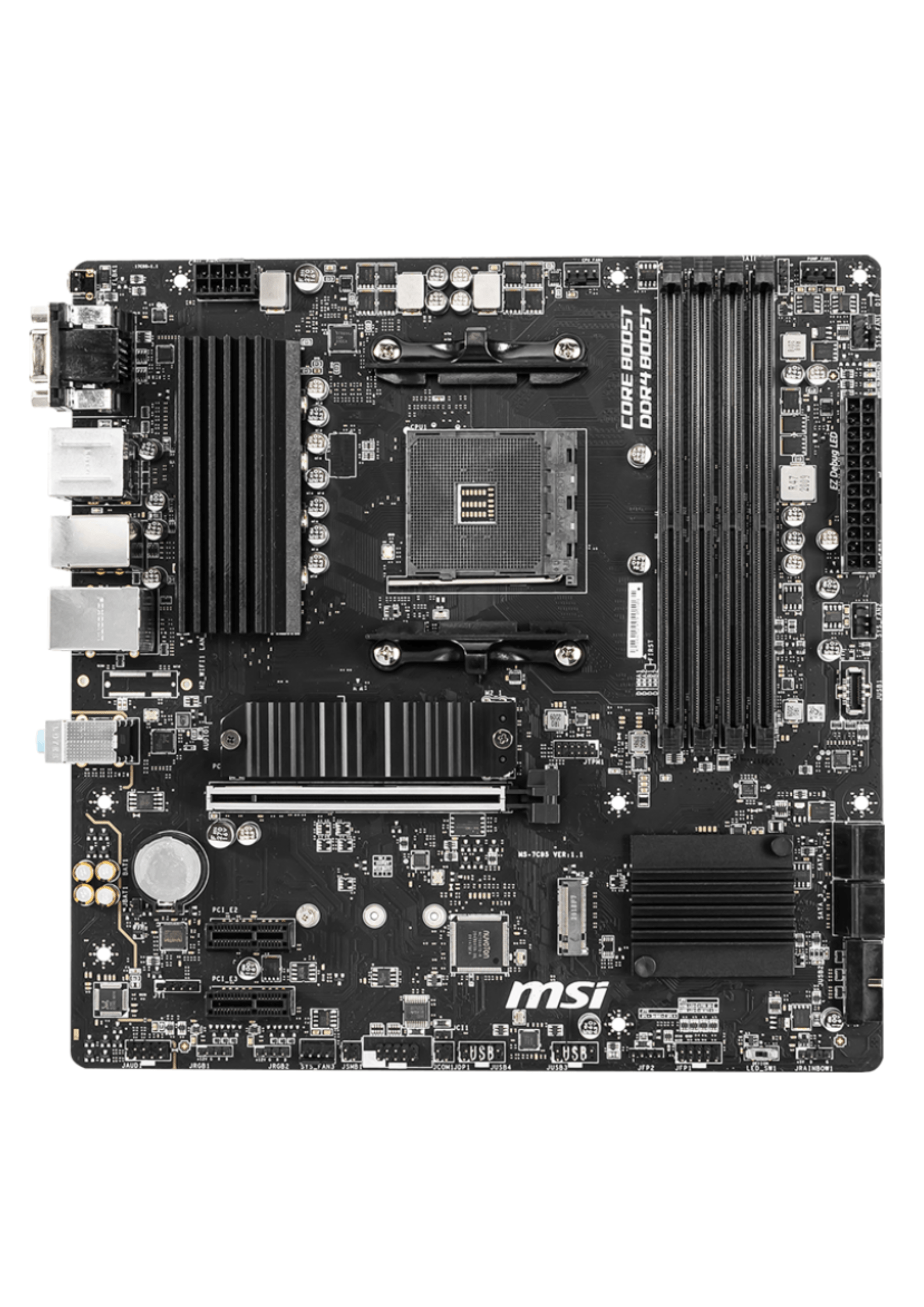 MSI B550M PRO-VDH AMD AM4 DDR4 Micro ATX