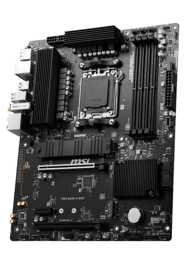 MSI Pro B650-S Wi-Fi AMD AM5 DDR5 ATX - Image 4