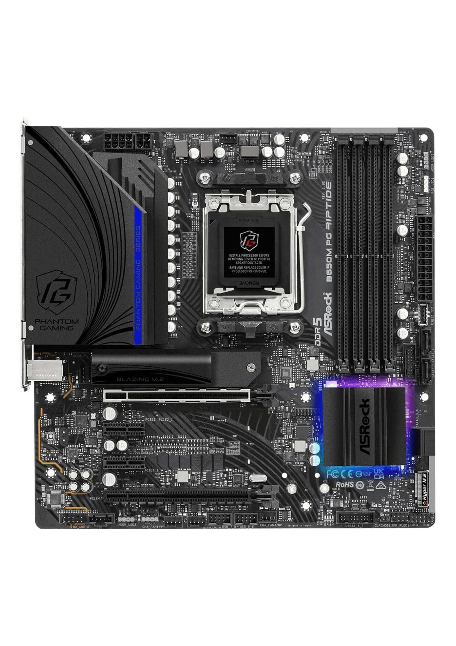 Asrock B650M PG Riptide AMD AM5 DDR5 Micro ATX