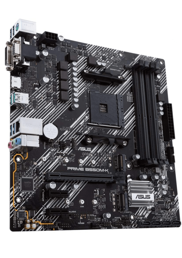 Asus Prime B550M-K AMD AM4 DDR4 Micro ATX - Image 2