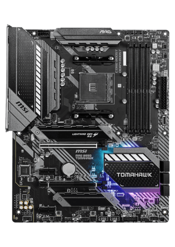 MSI Mag B550 Tomahawk AMD AM4 DDR4 ATX - Image 2