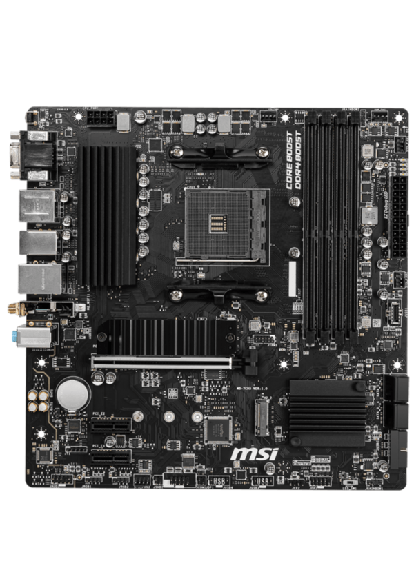 MSI B550M PRO-VDH Wi-Fi AMD AM4 DDR4 Micro ATX - Image 2