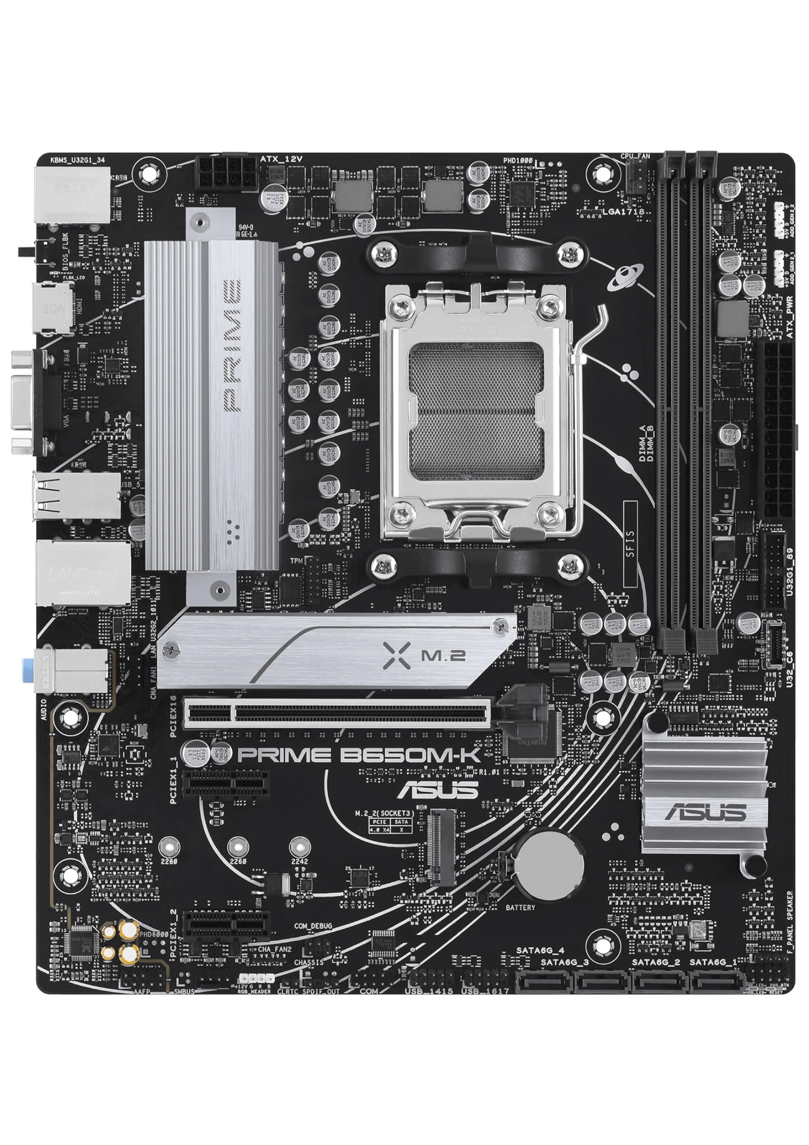 Asus Prime B650M-K AMD AM5 DDR5 Micro ATX