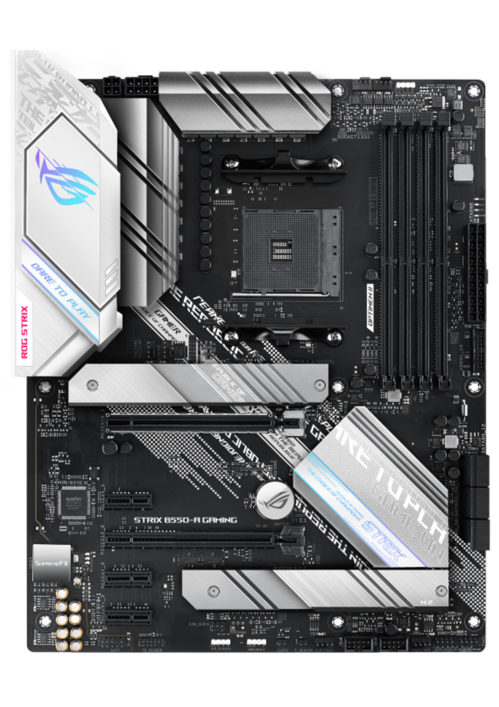 Asus Rog Strix B550-A Gaming AMD AM4 DDR4 ATX White