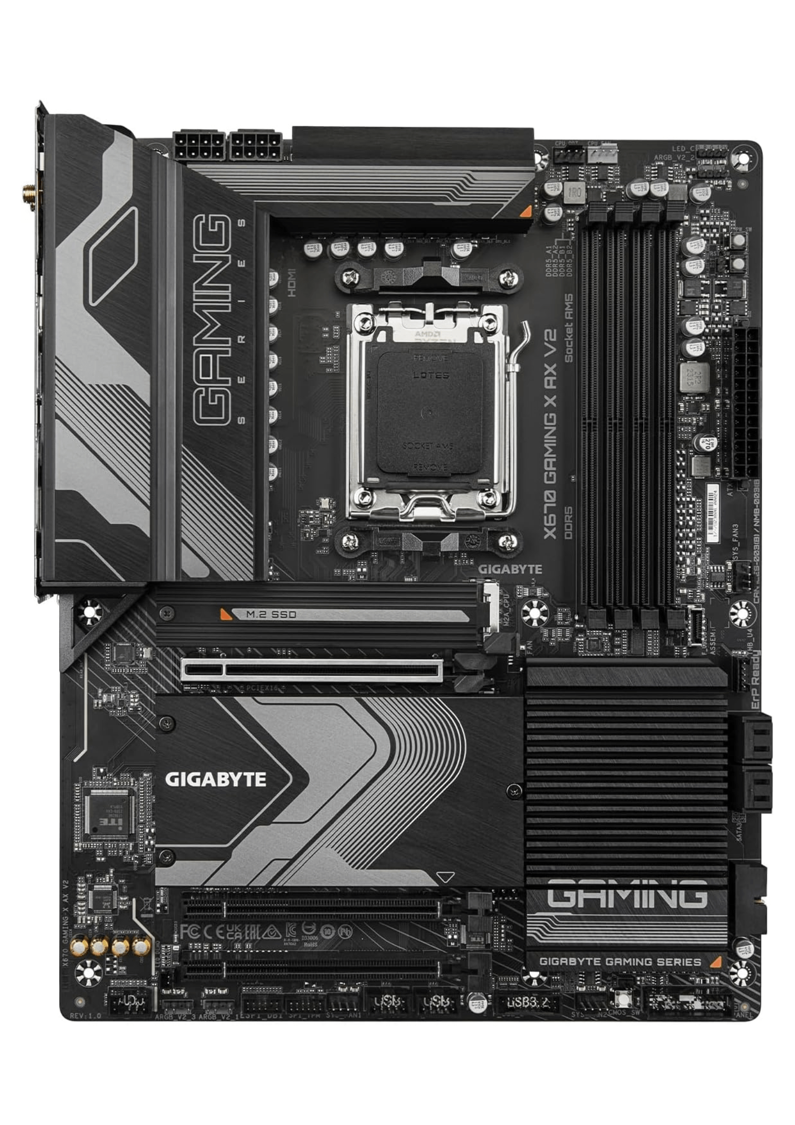 Gigabyte X670 Gaming X AX V2 AMD AM5 DDR5 ATX