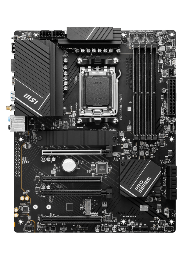 MSI Pro B650-P Wi-Fi AMD AM5 DDR5 ATX - Image 2