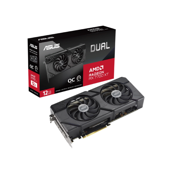 (USED) <br> ASUS Dual Radeon RX 7700 XT OC 12GB