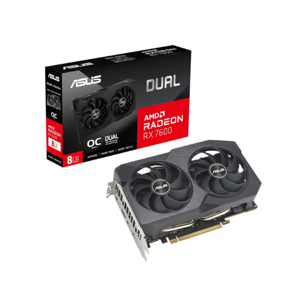 (USED) <br> ASUS Radeon RX 7600 DUAL OC Edition 8GB