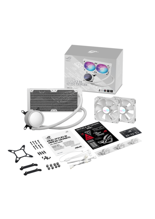 ASUS ROG RYUO III 240 ARGB White - Image 5