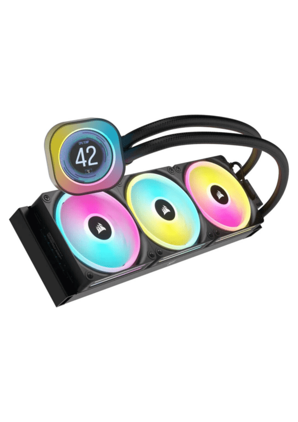 CORSAIR iCUE LINK H150i LCD 360mm ARGB Black - Image 2