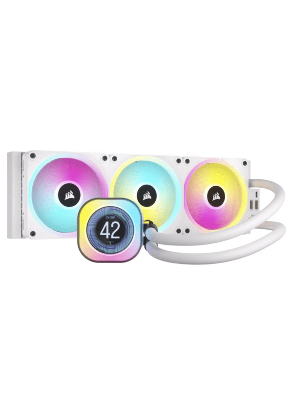 CORSAIR iCUE LINK H150i LCD 360mm ARGB White