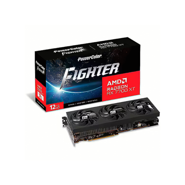 (USED) <br> POWERCOLOR FIGHTER RX 7700XT OC 12GB