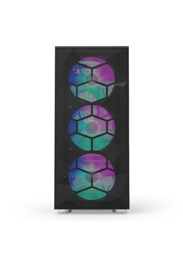 Montech X3 Mesh Black Gaming Case - Image 2