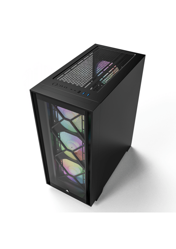 Montech Air 1000 Premium Black Gaming Case - Image 2