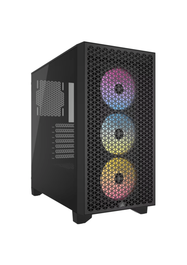 CORSAIR 3000D RGB Black Gaming case - Image 2