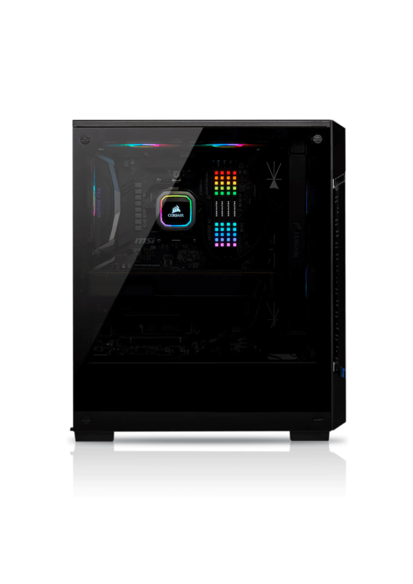 CORSAIR iCUE 220T RGB Tempered Glass Black Gaming case - Image 3