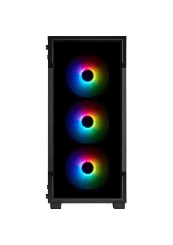 CORSAIR iCUE 220T RGB Tempered Glass Black Gaming case - Image 2