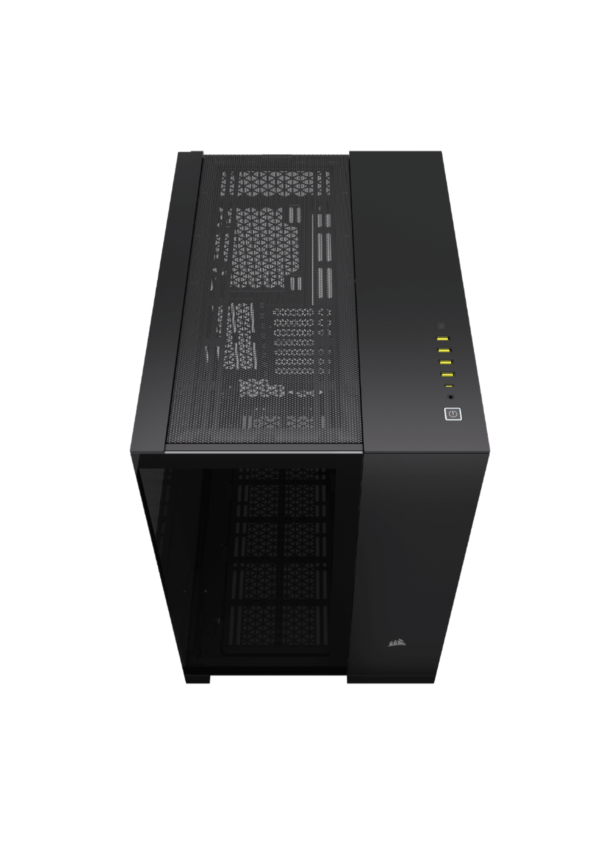 CORSAIR 6500X Dual Chamber Black Gaming Case - Image 4