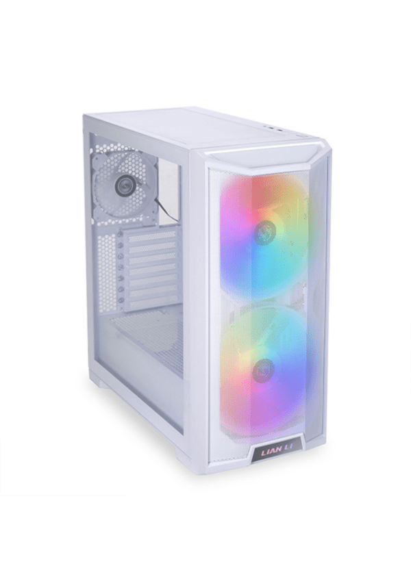 Lian Li LANCOOL 215 ARGB White Gaming Case