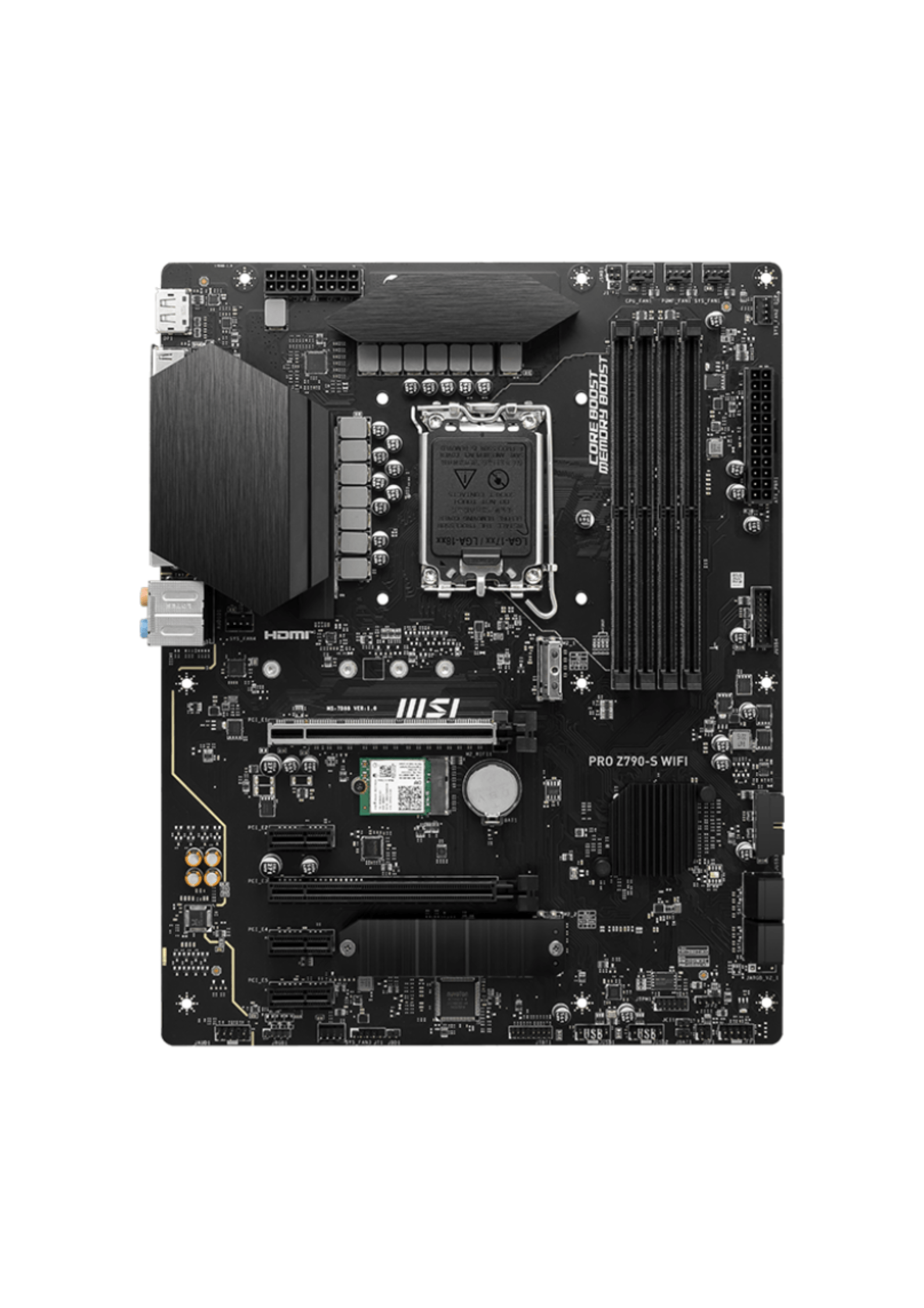 MSI PRO Z790-S WIFI LGA1700 DDR5 Motherboard