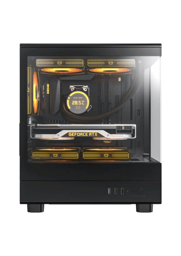 darkFlash DB330M ARGB Black Gaming Case - Image 2