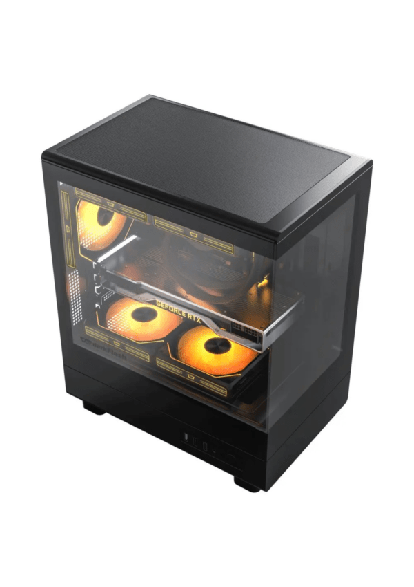 darkFlash DB330M ARGB Black Gaming Case - Image 3