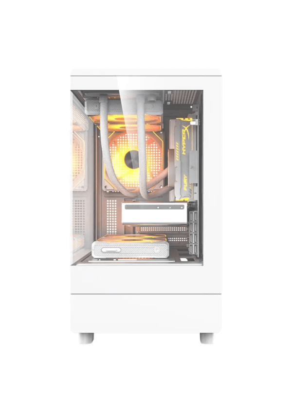 darkFlash DB330M ARGB White Gaming Case - Image 3