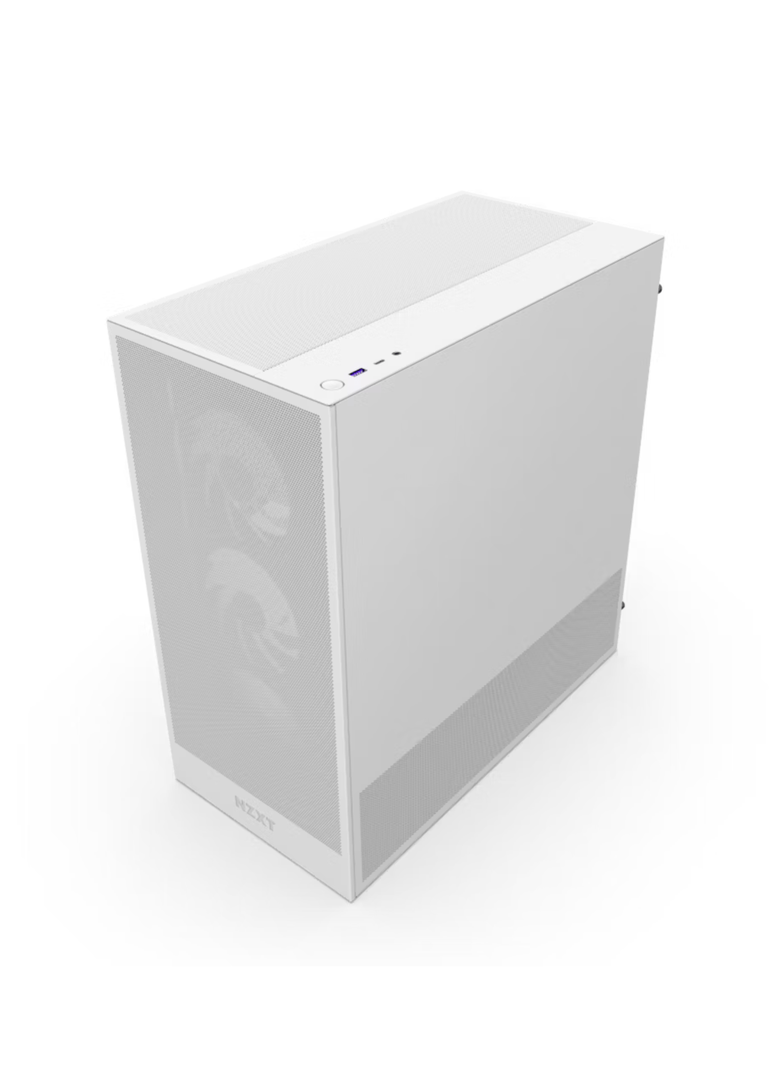 NZXT H5 Flow RGB White Gaming Case