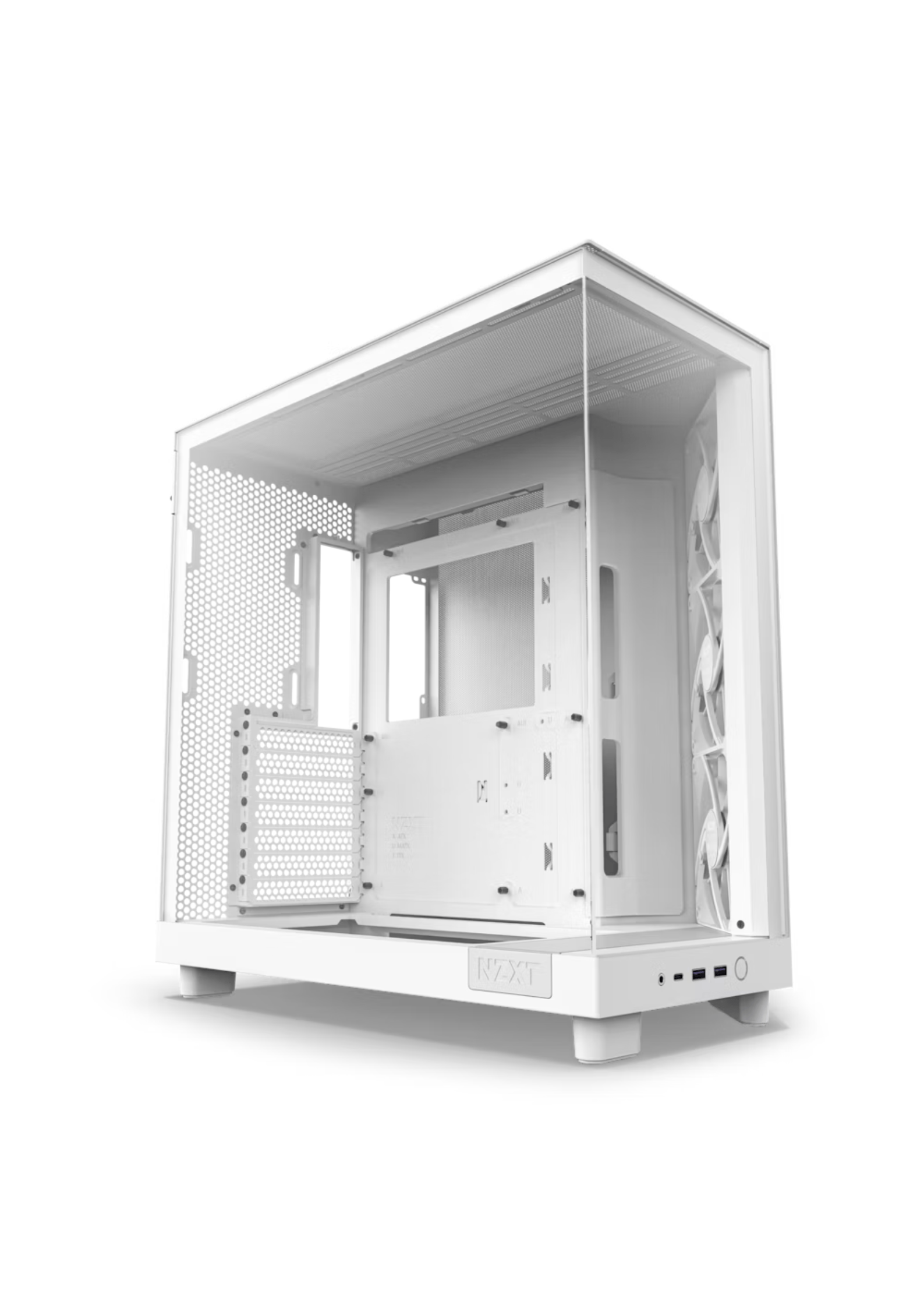 NZXT H6 Flow White Gaming Case