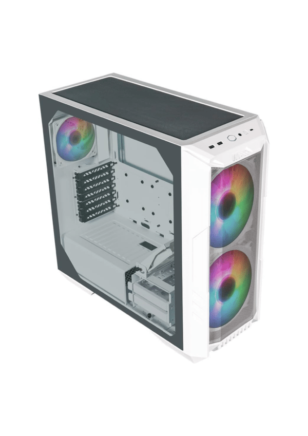 CoolerMaster HAF 500 White Gaming Case - Image 2