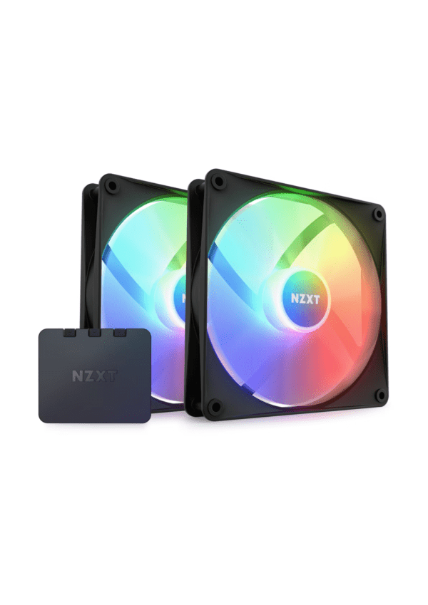 NZXT F140 RGB Core Black 14 cm 2-Pack Case Fan