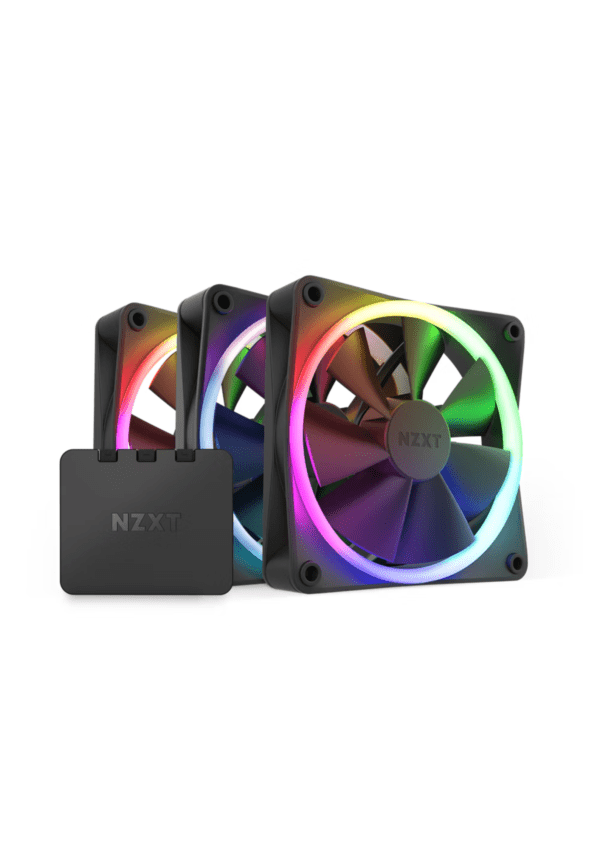 NZXT F120 RGB Black 12 cm 3-Way Case Fan