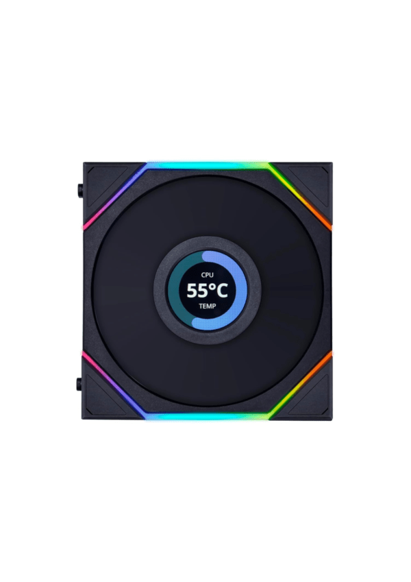 Lian Li Uni Fan TL-LCD Reverse Black 12cm ARGB Case Fan